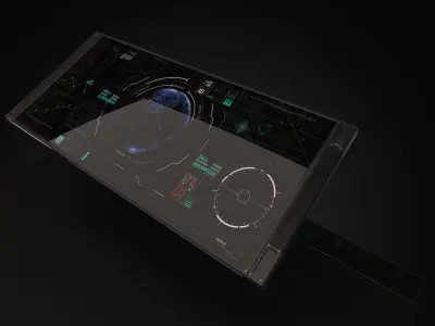 Control Desk 3D model