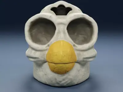 Furby Skull - Animal Skull 3D print model