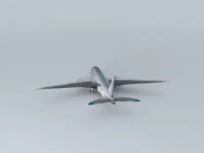 Boeing 787 800 TACV Free 3D model