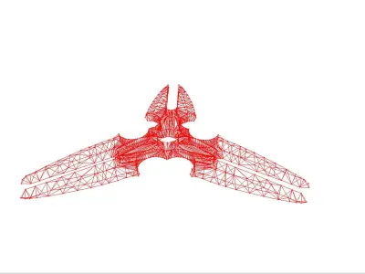 Throwing Star from the movie Resident Evil Low-poly 3D model