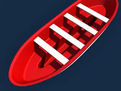 Free Lifeboat Free 3D model