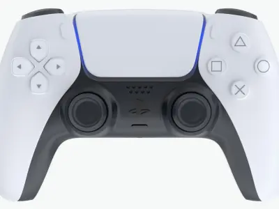 Sony Playstation 5 Dualsense Controller 3D model