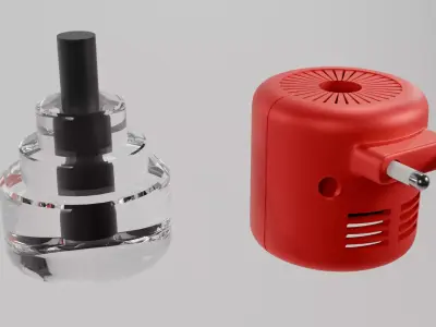 Mosquito repeller Low-poly 3D model