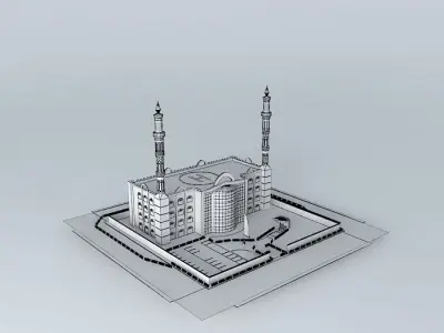 Baghdad Police Station Free 3D model