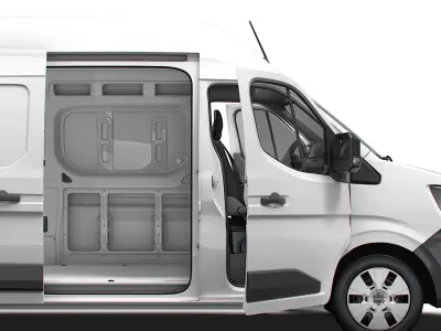 Nissan Interstar L3H3 Van HQ Interior 2024 3D model