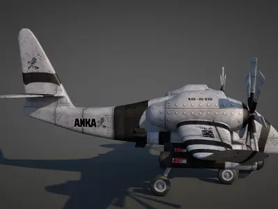Anka  Attack Drone 3D model