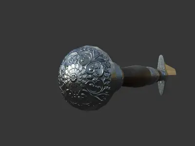 Sword 1 Low-poly 3D model