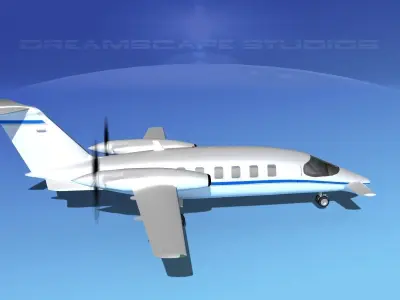 Piaggio Avanti P180 V04 3D model