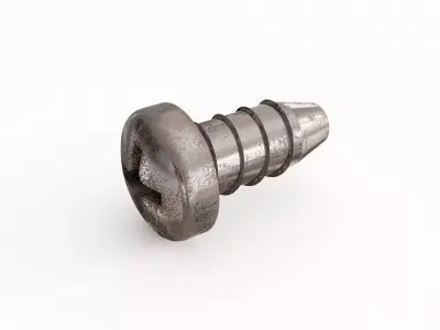 Screw 125 3D model