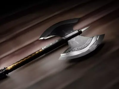 axe 3d model 3D model