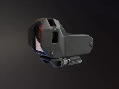 Mepro m22 Reddot Low-poly 3D model