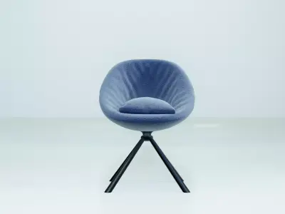 Nestle chair Free low-poly 3D model