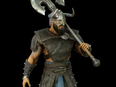 viking 2 3D model