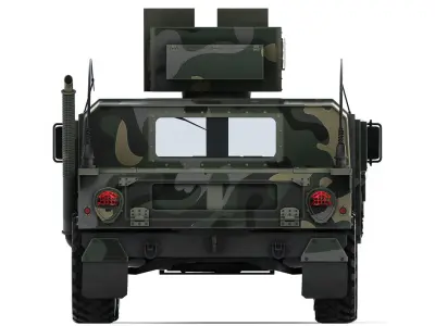HMMWV M1165A1 2015 3D model
