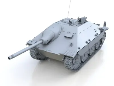 Jagdpanzer 38t Hetzer  3D model