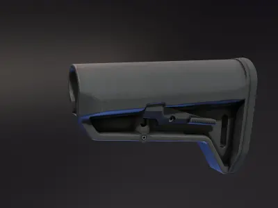MOE SLK Stock Low-poly 3D model