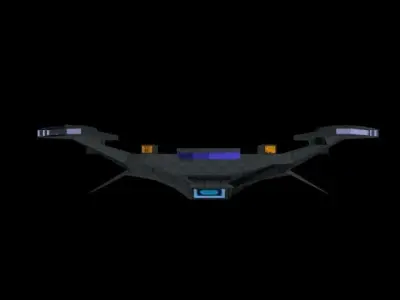 31 Science Destroyer Low-poly 3D model