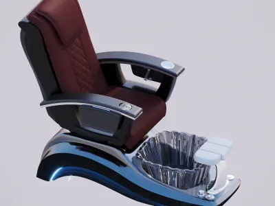 Pedicure chair - Future spa 3D model