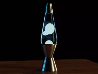 Lava Lamp Free 3D model
