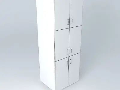 T2D3S cabinet Free 3D model