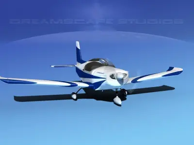 Zlin Z 242 V06 3D model