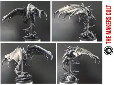 Space Bug Parasite Free 3D print model