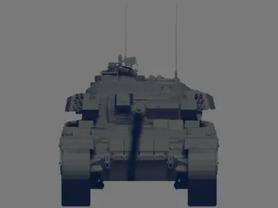 Stridsvagn 105 3D model