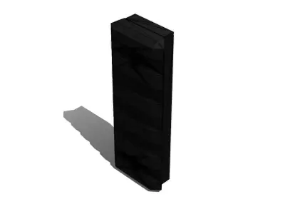 Trilho Picatinny 5 Keymod Rail 3D model