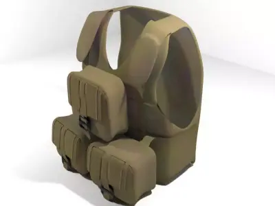 Armour Vest - Type 3 3D model