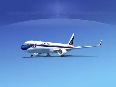 Boeing 767-300 Delta 1 3D model