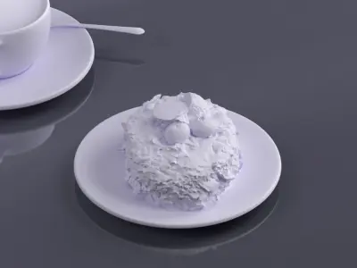 Dessert 0006 3D model