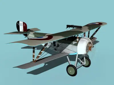 Nieuport 11 VHP V15 3D model