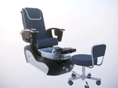 Pedicure chair - NS7 Spa 3D model