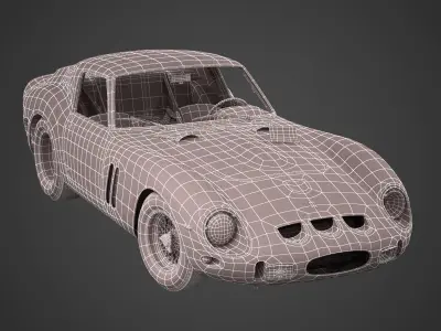 Ferrari 250 GTO - 3445GT - Complete 3D model