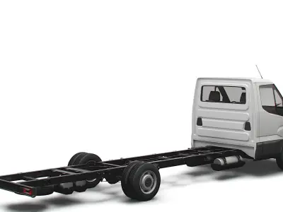 Iveco Daily Single Cab L6 Chassis 2022 3D model