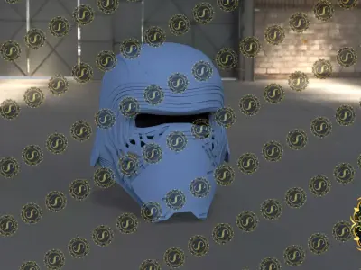 Kylo Ren Helmet from Star Wars for 3d printing 3D model