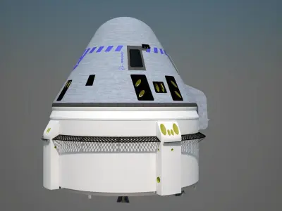 Boeing Starliner CST-100 3D model