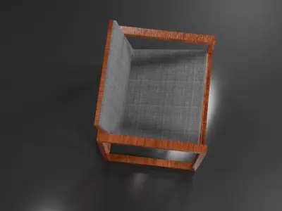 Garden Cahir Low-poly 3D model