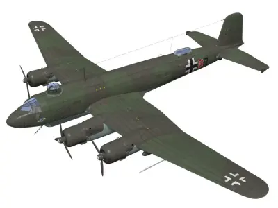 focke wulf fw-200 condor 3D model