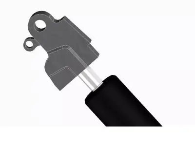 Lockable Gas Spring Suspa Free 3D model