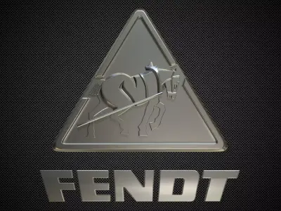 fendt logo 3D model