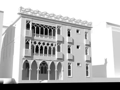 Venice Palace Cadoro 3D model