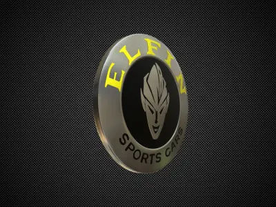 elfin logo 3D model