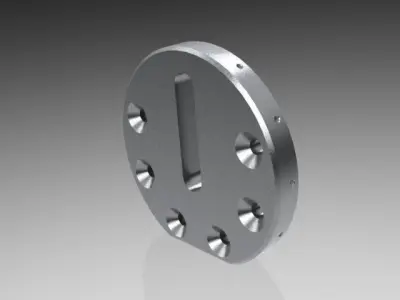 Assembly Crosshead Container Free 3D model