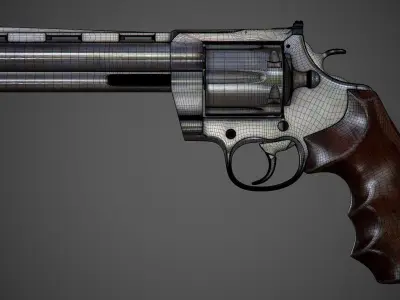 Colt Anaconda 3D model