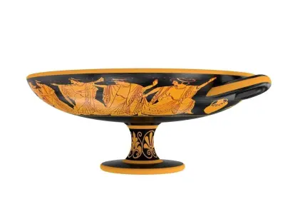 Kylix - Ancient Greek Pottery 3D model