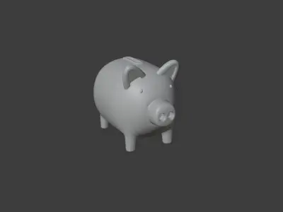PiggyBank piggy bank 3D model