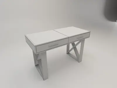 Work Desk Free 3D model