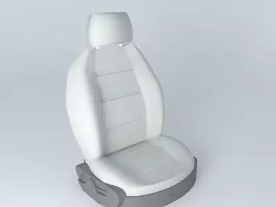 chair boat Free 3D model