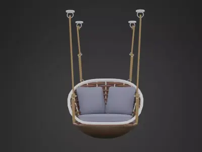 Albanese Unique Design Porch Swing Free 3D model